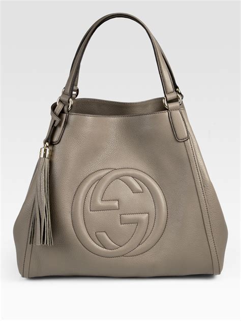 gucci shoulder bag grey|Gucci shoulder bag black handbags.